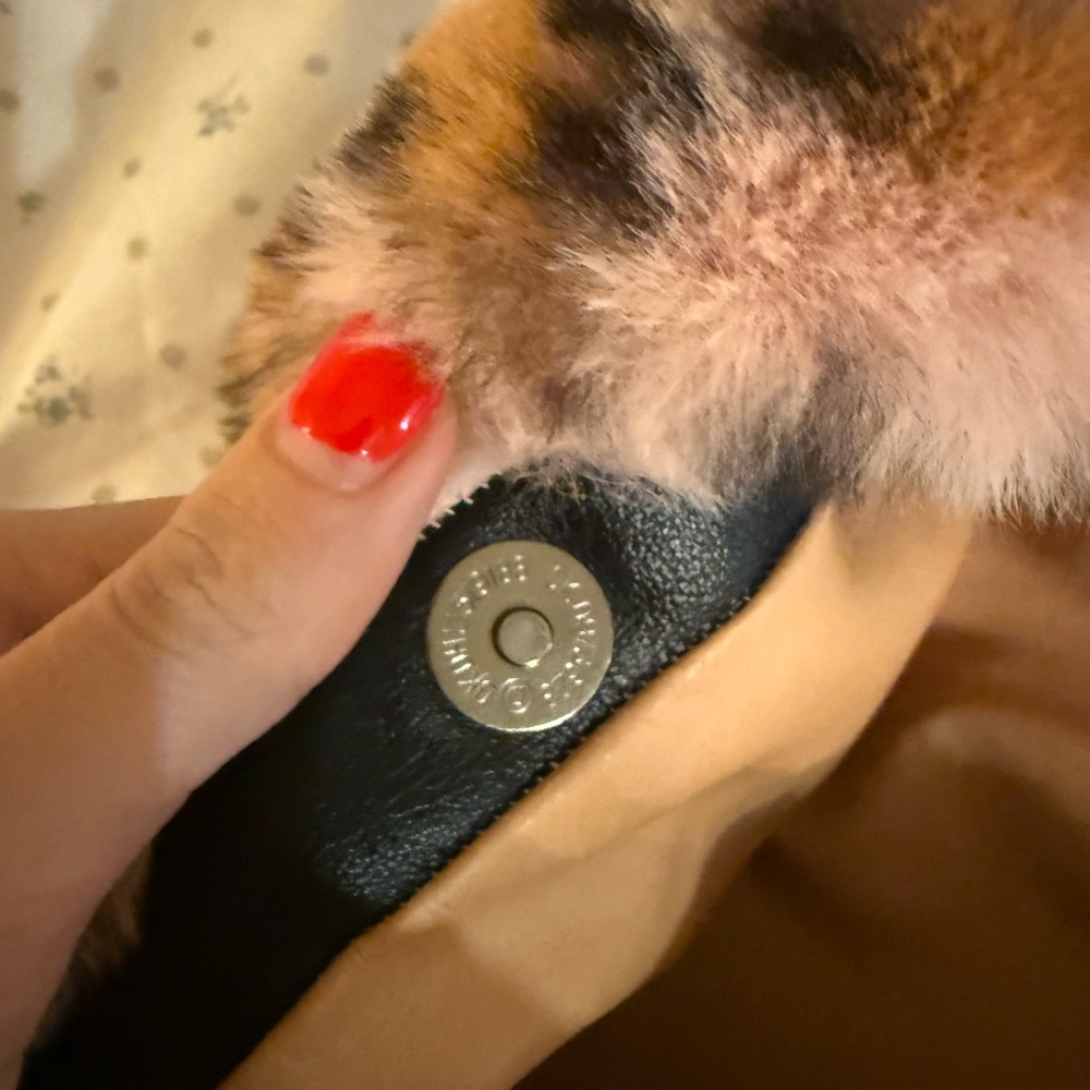 Leopard Print Faux Fur Bag - Picture 5 of 5